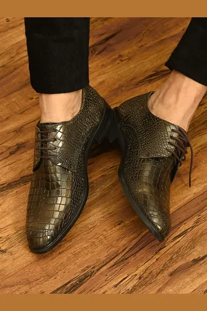 San Frissco Men Textured Formal Derbys