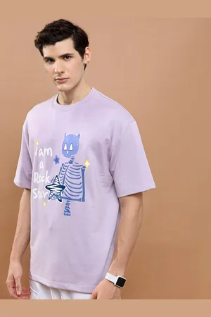 Highlander Unisex Graphic Printed Drop Shoulder Sleeves Oversized T-Shirt