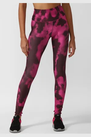 Reebok Women Printed Id Train Aop Ankle-Length Gym Tights