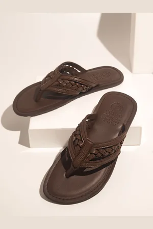 Inc 5 Textured Leather Comfort Sandals