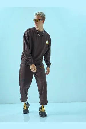 Bewakoof Garfield Printed Sweatshirt With Joggers