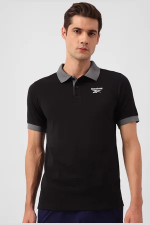 Reebok Polo Collar Cotton Slim Fit T-shirt