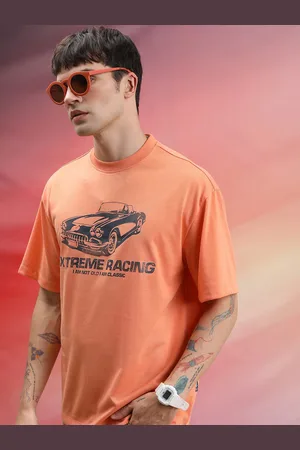 Highlander Unisex Oversized Graphic Printed Drop-Shoulder Sleeves Casual T-shirt