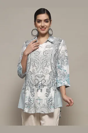 Biba Ethnic Motifs Printed Casual Shirt