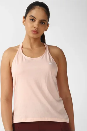 Reebok Brand Logo Printed Detail Pure Cotton Yg Tank Top