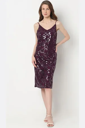 VERO MODA Mermaid Sequin Sheath Dress