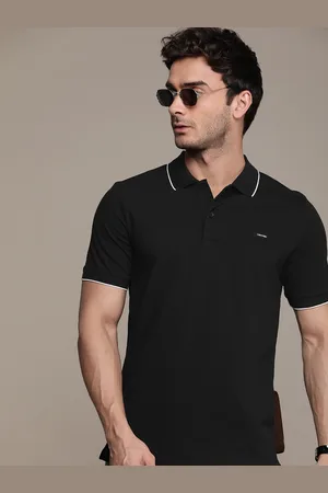 Calvin Klein Solid Polo Collar Slim Fit T-shirt