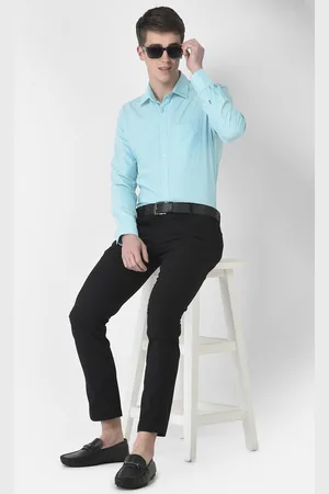 Crimsoune Club Men Slim Fit Cotton Formal Shirt