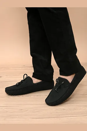 San Frissco Men Bows Detail Lightweight Loafers