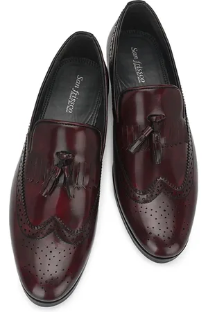 San Frissco Men Perforations Formal Loafers