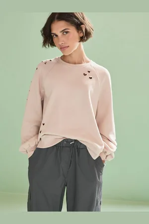 Next Women Cut-Outs Sweatshirt