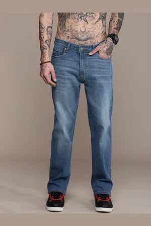 Roadster The Life Co. Men Heavy Fade Stretchable Jeans