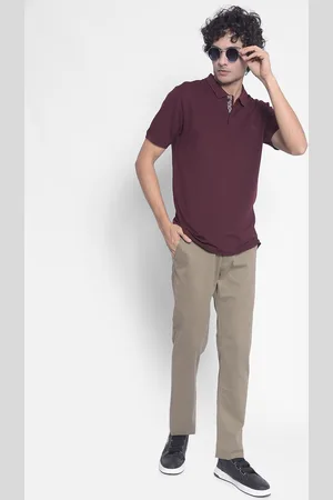 Crimsoune Club Polo Collar Slim Fit T-shirt