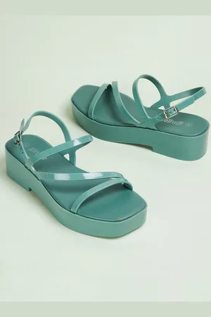 Lifestyle Strappy Open Toe Flatform Heels