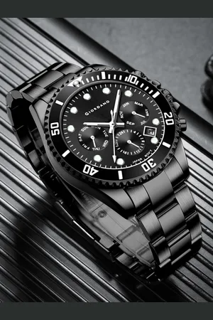 Giordano Men Bracelet Style Straps Analogue Multi Function Watch GZ-50085-55