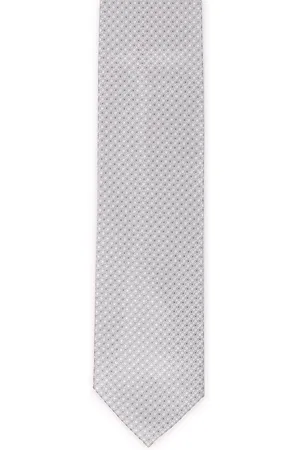 Arrow Men Geometric Woven Design Broad Tie