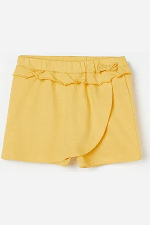 Lifestyle Girls Pure Cotton Asymmetric Skort Mini Skirt