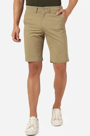 JADE BLUE Men Slim Fit Pure Cotton Shorts
