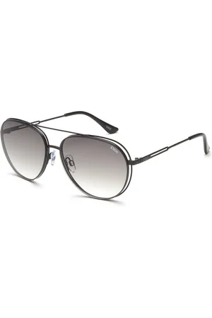 Idee Men Black Aviator Sunglasses With UV Protected Lens