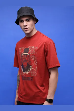 Highlander Unisex Graphic Printed Dropshoulder Oversized Tshirt