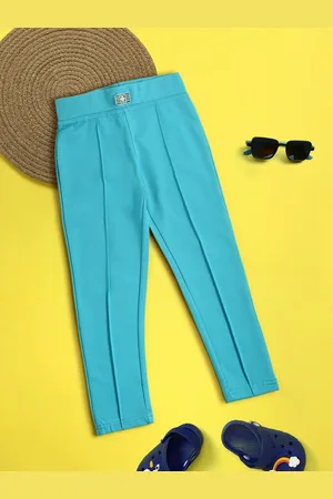 V-Mart Girls Regular Fit Cotton Jeggings