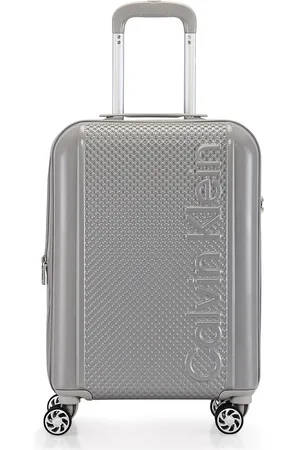 Calvin Klein WAFFLE (DTM) Range Heather Grey Hard 20" Cabin Luggage