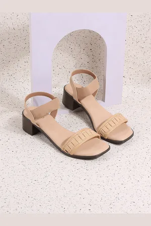 Metro Textured Block Heels