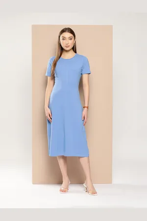 Chemistry Knitted A-Line Midi Dress