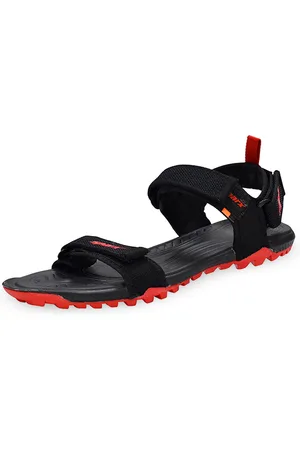 sparx Black Red outdoor sandal for men SS468