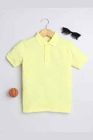 BAESD Boys Polo Collar Cotton T-shirt