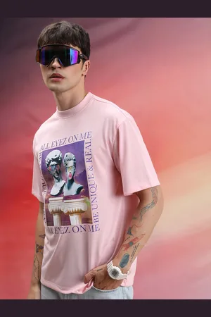 Highlander Unisex Graphic Printed Drop Shoulder-Sleeves Oversized T-shirt
