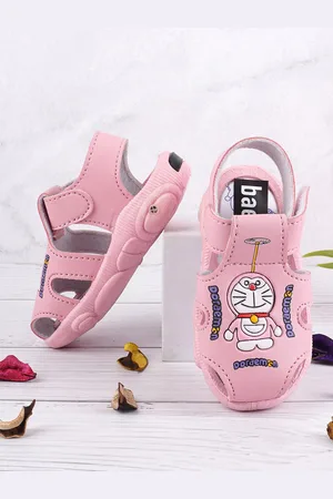 BAESD Kids Doraeman Printed Musical Sandals