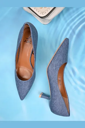 Jove Embellished Pointed Toe Kitten Heels