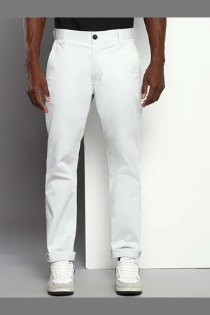 Calvin Klein Men Slim Fit Mid-Rise Trousers
