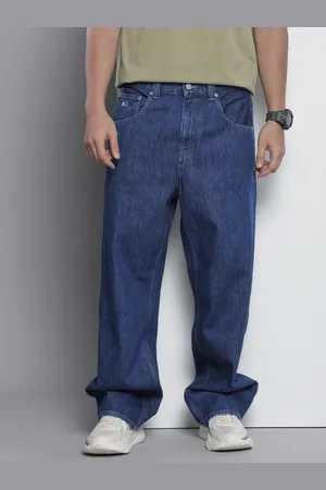 Tommy Hilfiger Men Pure Cotton Baggy Fit Mid-Rise Jeans