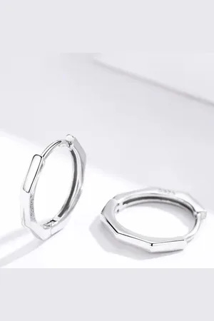 Salty Men Titan Twists Circular Hoop Earrings