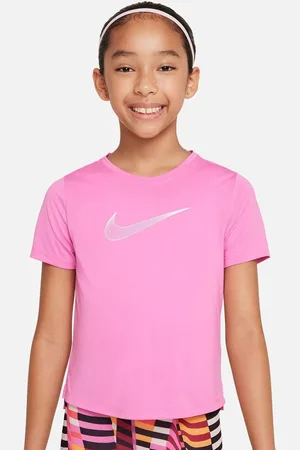 Nike One Older Girls Dri-FIT Short-Sleeve Training Top