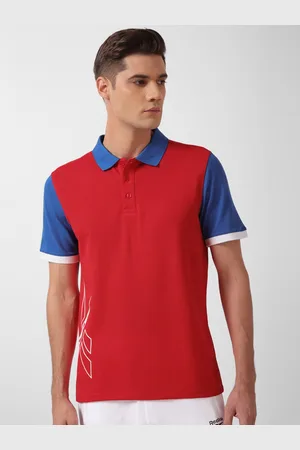 Reebok Colourblocked Polo Collar T-Shirt