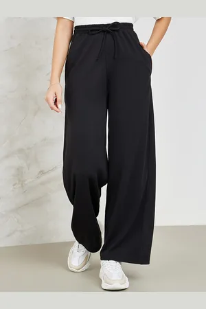 Styli Women Mid Rise Flared-Fit Track Pants