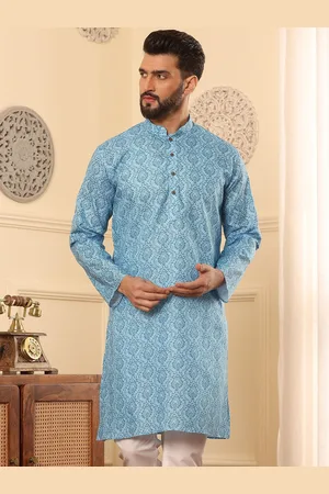 Armaan Ethnic Ethnic Motifs Printed Cotton Kurta