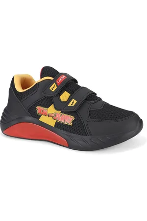 Campus Kids Tom & Jerry Printed Round Toe Mesh Sneakers
