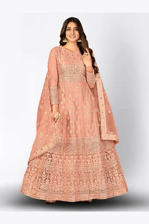 Divine International Trading Co Embroidered Semi-Stitched Dress Material