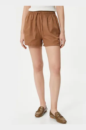 Koton Women Mid-Rise Pure Cotton Sports Shorts