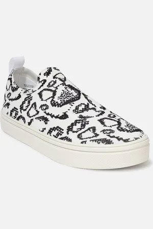 Reebok Women Onlux Printed Walking Slip On Shoes