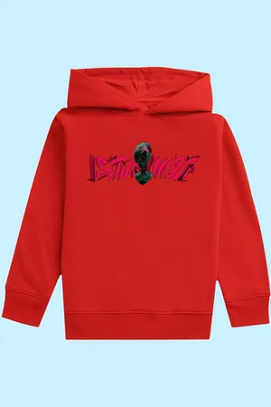 BAESD Kids Printed Hooded Fleece Pullover