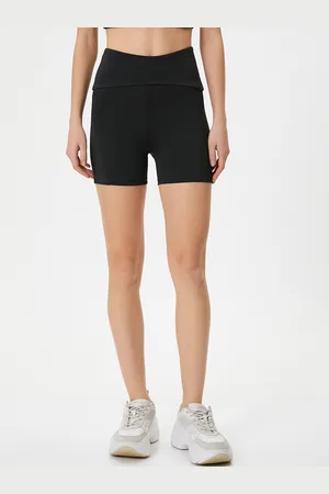 Koton Women High Rise Above Knee-Length Tights