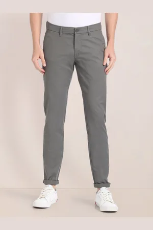 U.S. Polo Assn. Men Mid-Rise Chinos Trousers