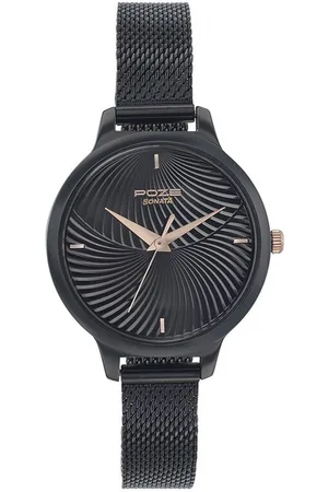 Sonata Poze Women Brass Dial & Wrap Around Straps Analogue Watch SP80009KM01