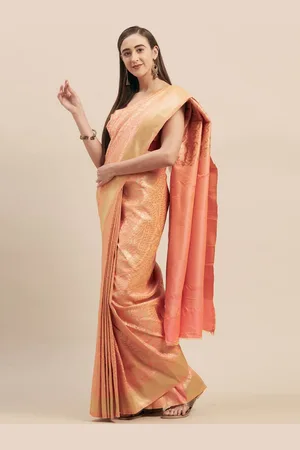 HRITIKA Paisley Woven Design Saree