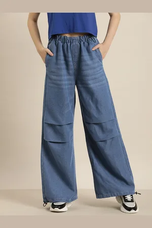 HERE&NOW Women Light Fade Slouchy Fit Jeans